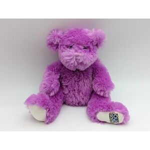 Hershey Jolly Rancher Bear Plush Purple 11 Inch 2012 Stuffed Animal Toy